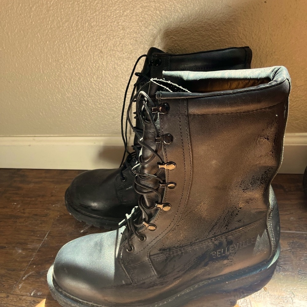 Belleville black mens boots new sz 13